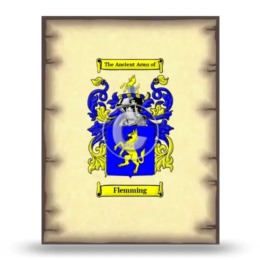 Flemming Coat of Arms Print