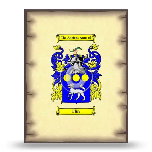 Flin Coat of Arms Print