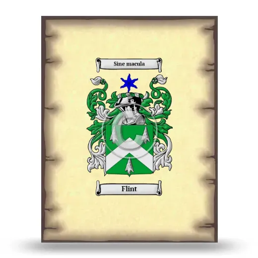 Flint Coat of Arms Print