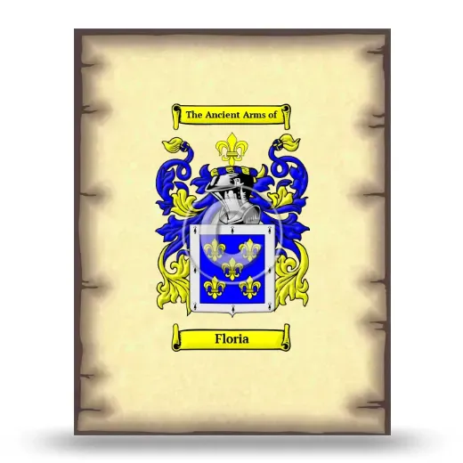 Floria Coat of Arms Print