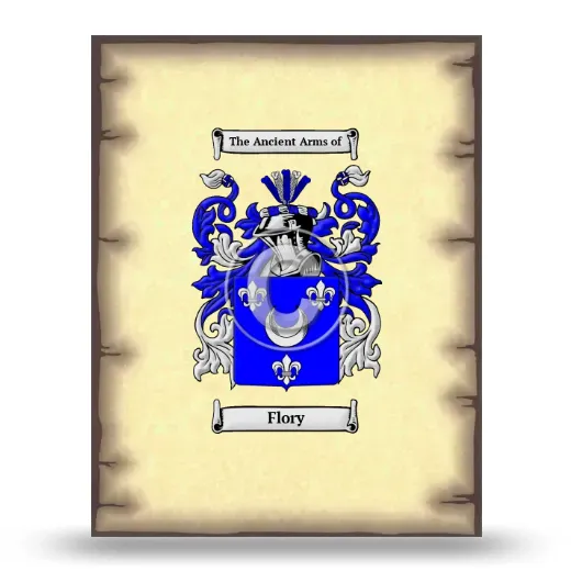 Flory Coat of Arms Print