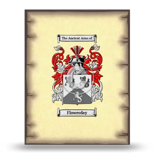 Flowerday Coat of Arms Print