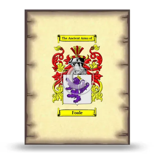 Foale Coat of Arms Print