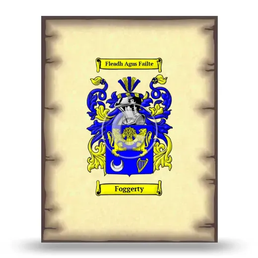 Foggerty Coat of Arms Print