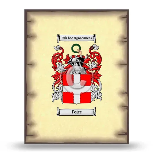 Foice Coat of Arms Print