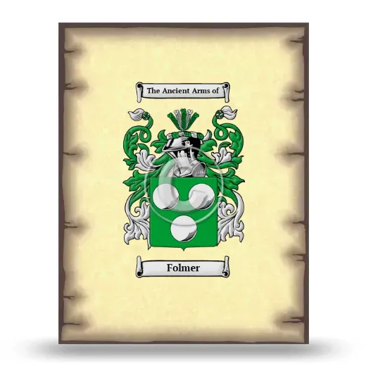 Folmer Coat of Arms Print