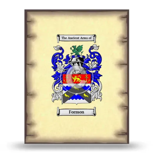 Formon Coat of Arms Print