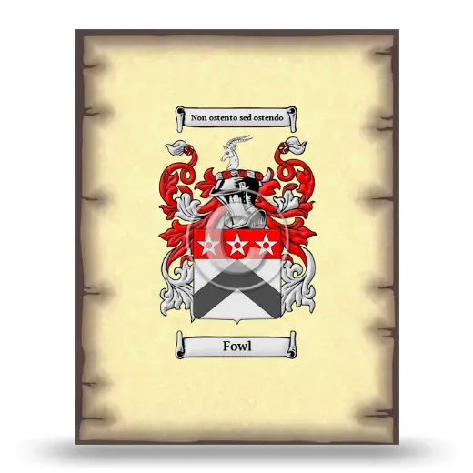 Fowl Coat of Arms Print