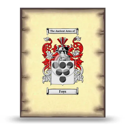 Foys Coat of Arms Print