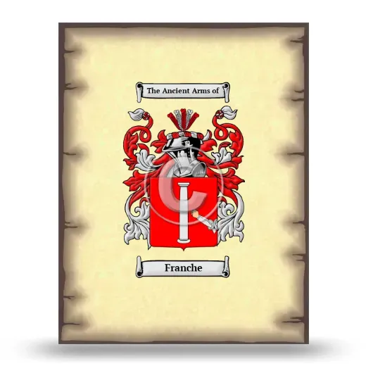 Franche Coat of Arms Print