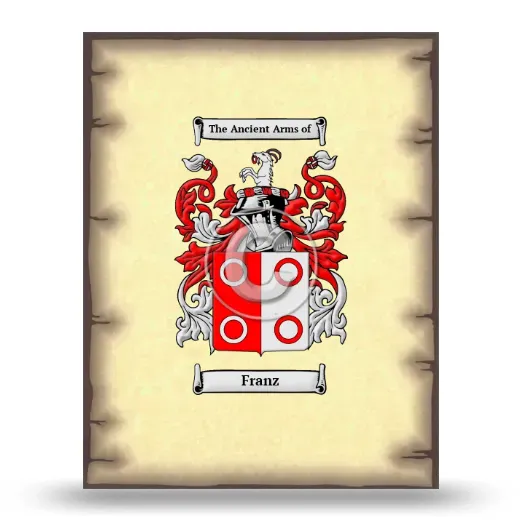 Franz Coat of Arms Print
