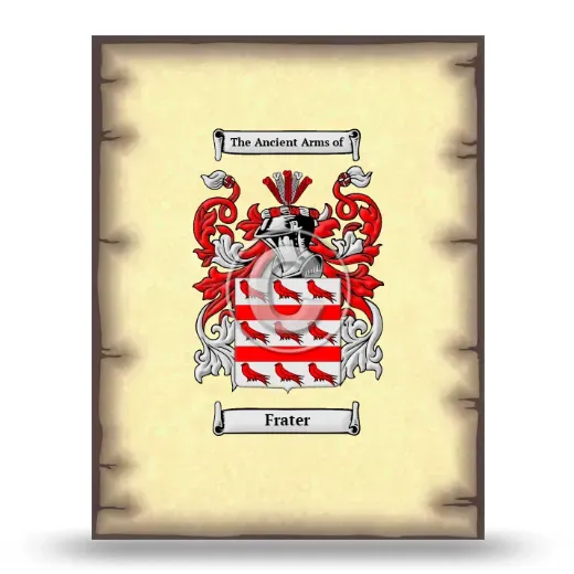 Frater Coat of Arms Print