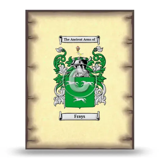 Frays Coat of Arms Print