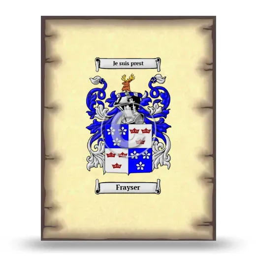 Frayser Coat of Arms Print