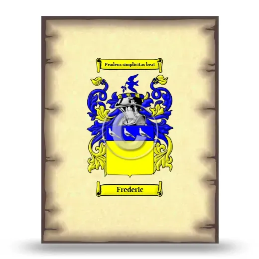Frederic Coat of Arms Print