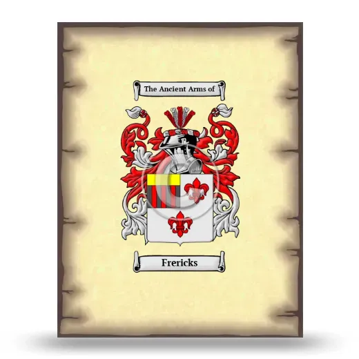 Frericks Coat of Arms Print