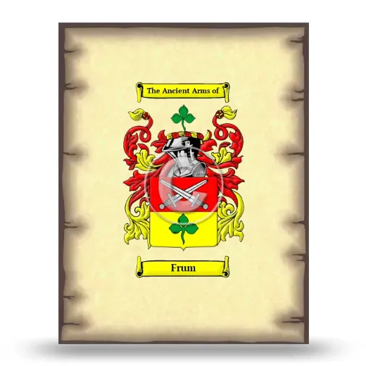Frum Coat of Arms Print