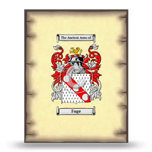 Fuge Coat of Arms Print