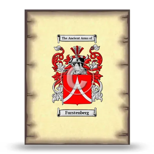 Furstenberg Coat of Arms Print