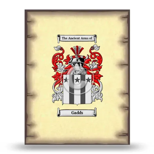 Gadds Coat of Arms Print