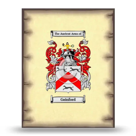 Gainford Coat of Arms Print