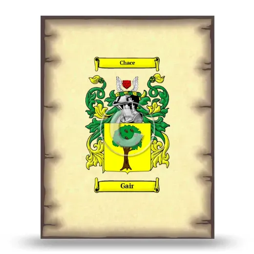 Gair Coat of Arms Print