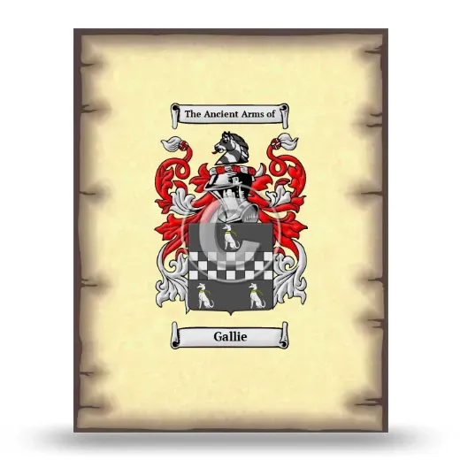 Gallie Coat of Arms Print