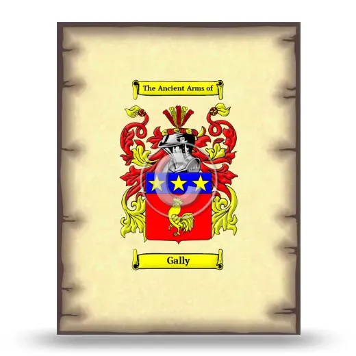 Gally Coat of Arms Print