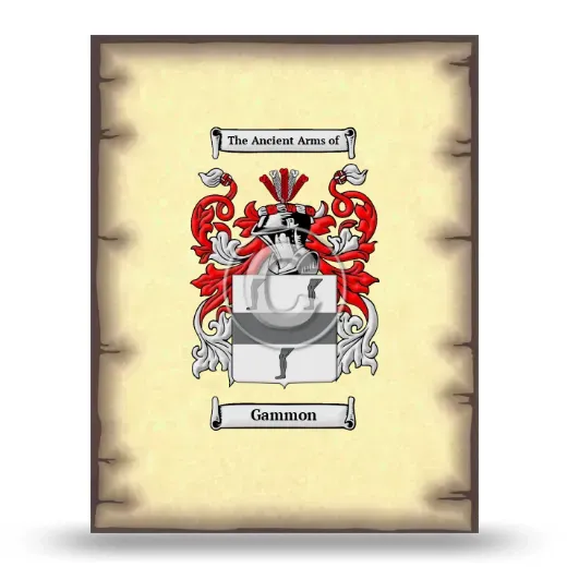 Gammon Coat of Arms Print