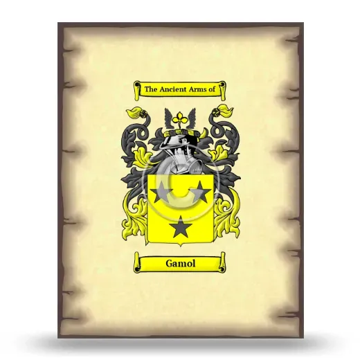 Gamol Coat of Arms Print