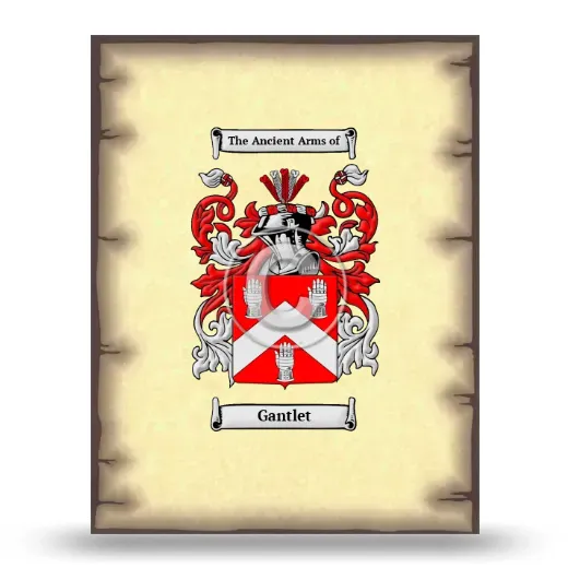 Gantlet Coat of Arms Print