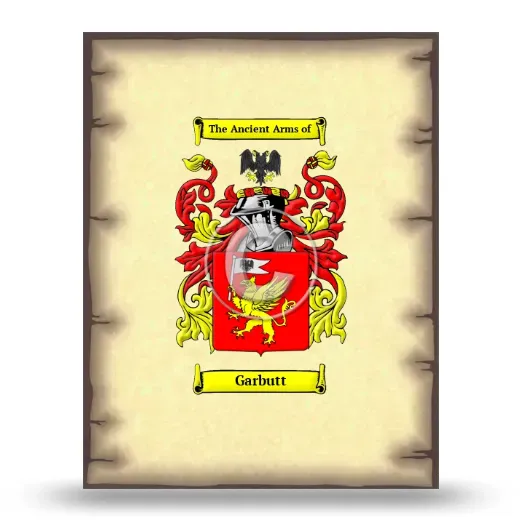 Garbutt Coat of Arms Print