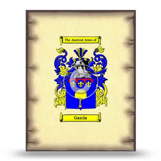 Garcia Coat of Arms Print