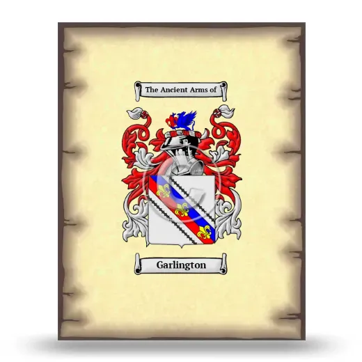 Garlington Coat of Arms Print
