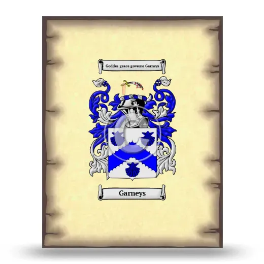 Garneys Coat of Arms Print