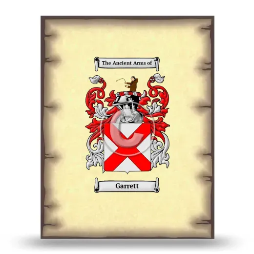 Garrett Coat of Arms Print