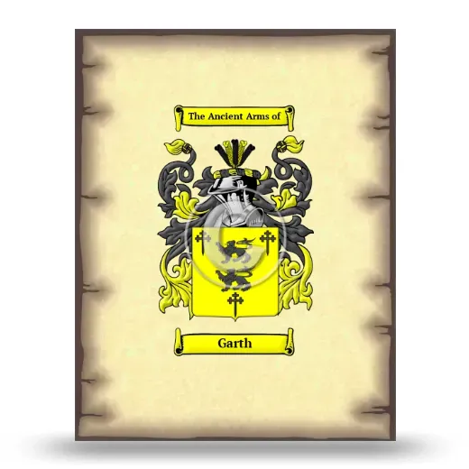 Garth Coat of Arms Print