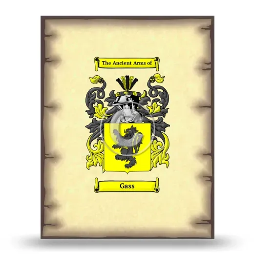 Gass Coat of Arms Print