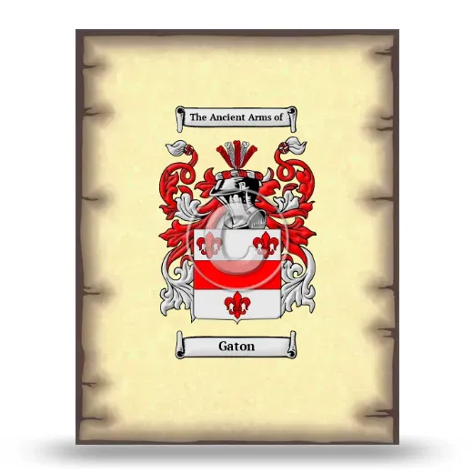 Gaton Coat of Arms Print