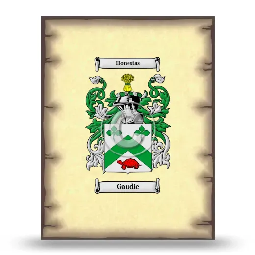 Gaudie Coat of Arms Print