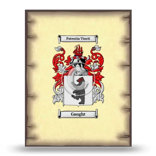 Gaught Coat of Arms Print