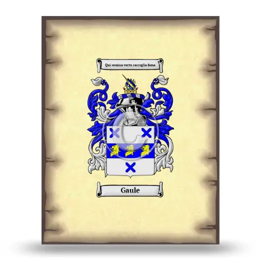 Gaule Coat of Arms Print