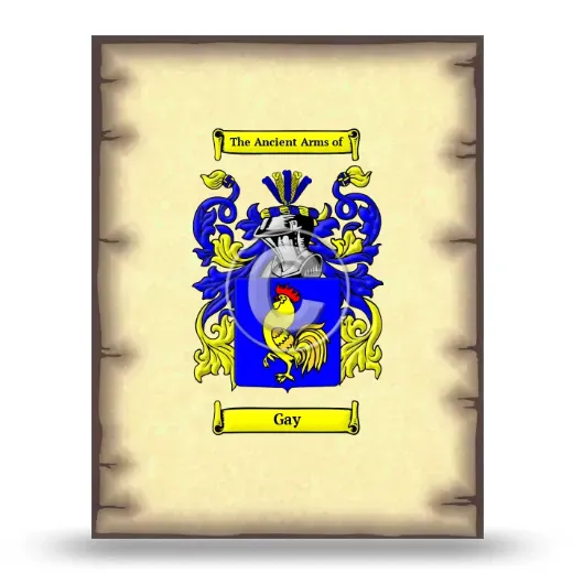 Gay Coat of Arms Print