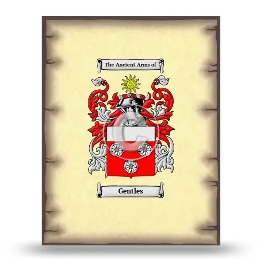 Gentles Coat of Arms Print
