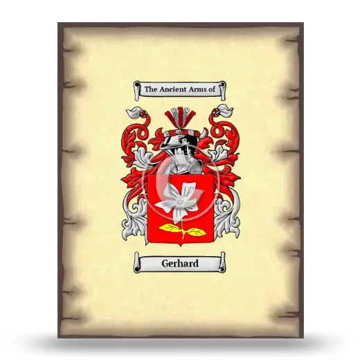 Gerhard Coat of Arms Print