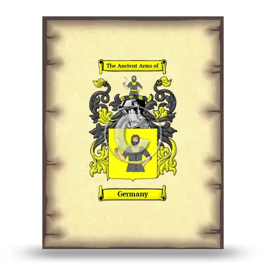 Germany Coat of Arms Print