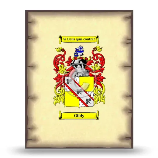 Gildy Coat of Arms Print