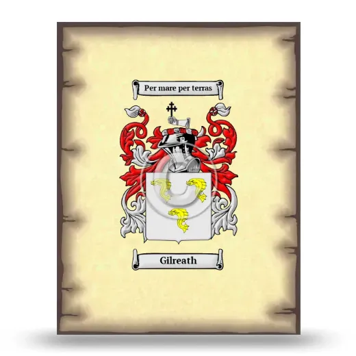 Gilreath Coat of Arms Print
