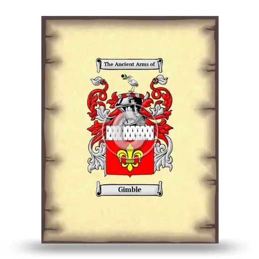 Gimble Coat of Arms Print