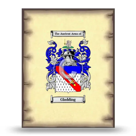 Gladding Coat of Arms Print